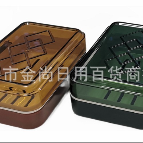 Household bathroom storage soap box, simple box, 2-yuan wholesale plastic soap box, soap box, draining and flip-top soap box Application Scenario