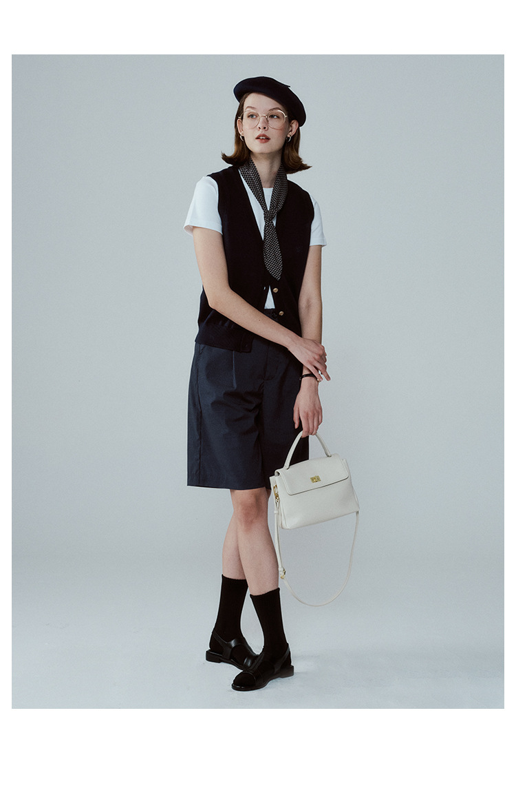 2025春夏新款头层牛皮通勤手提单肩复古简约大容量女包箱包皮具男士包袋详情9