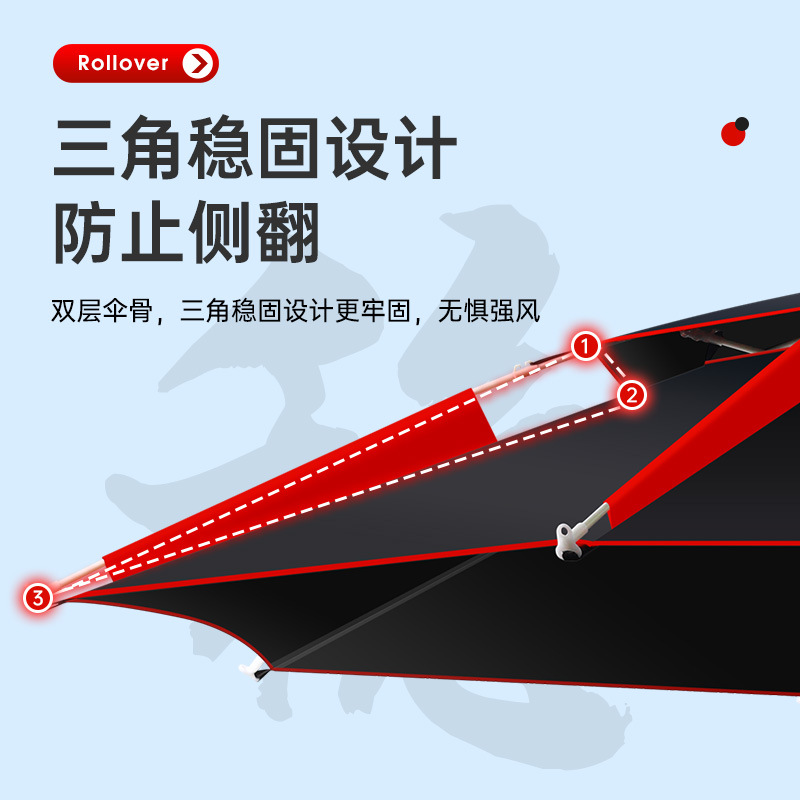 垂钓伞实物图