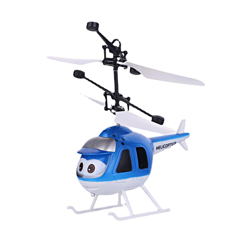 亚马逊重力手感应飞侠遥控飞行器耐摔充电直升机儿童卡通玩具飞机详情图2