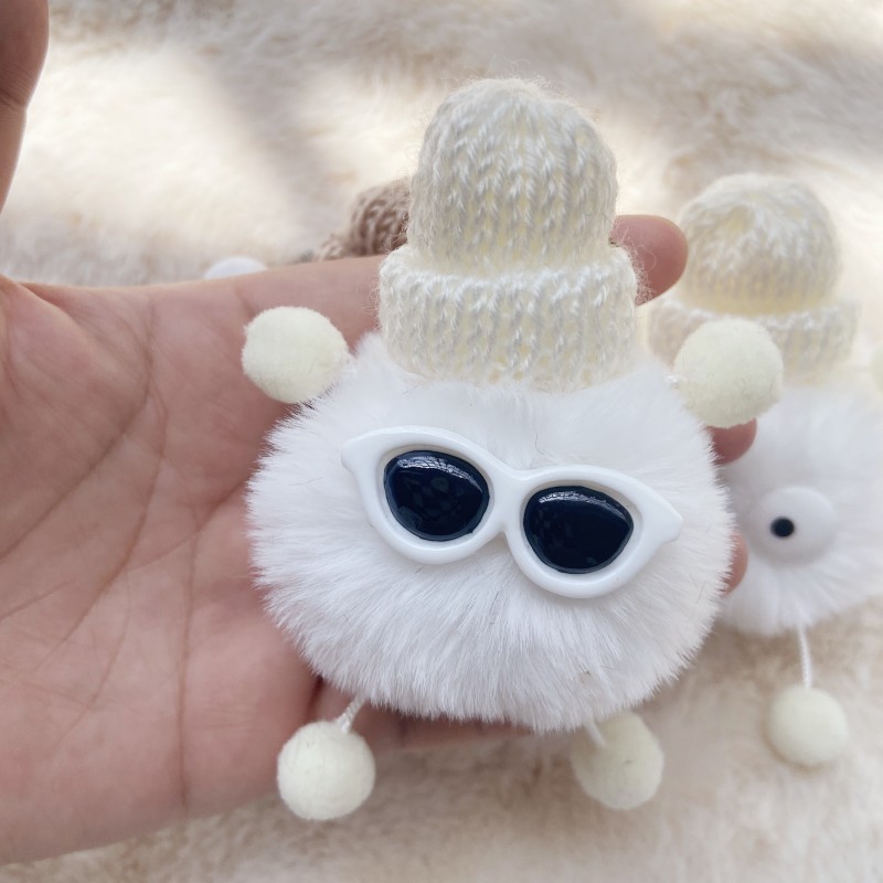 Crocs Accessories Diy Hat Fairy Wool Sneakers Flower Shoe Buckle Cute Plush Decorative Buckle Accessory Pendant With Fashion Specification drawing