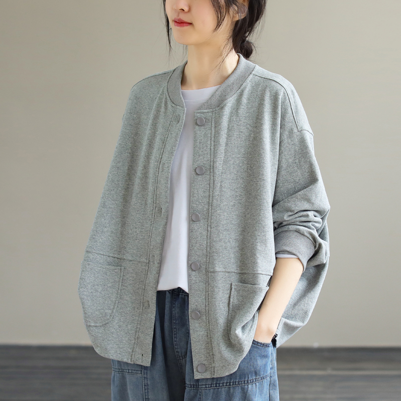 A 200-pound loose Korean-style hoodie for chubby girls and a slimming coat for chubby girls, a trendy early autumn new style