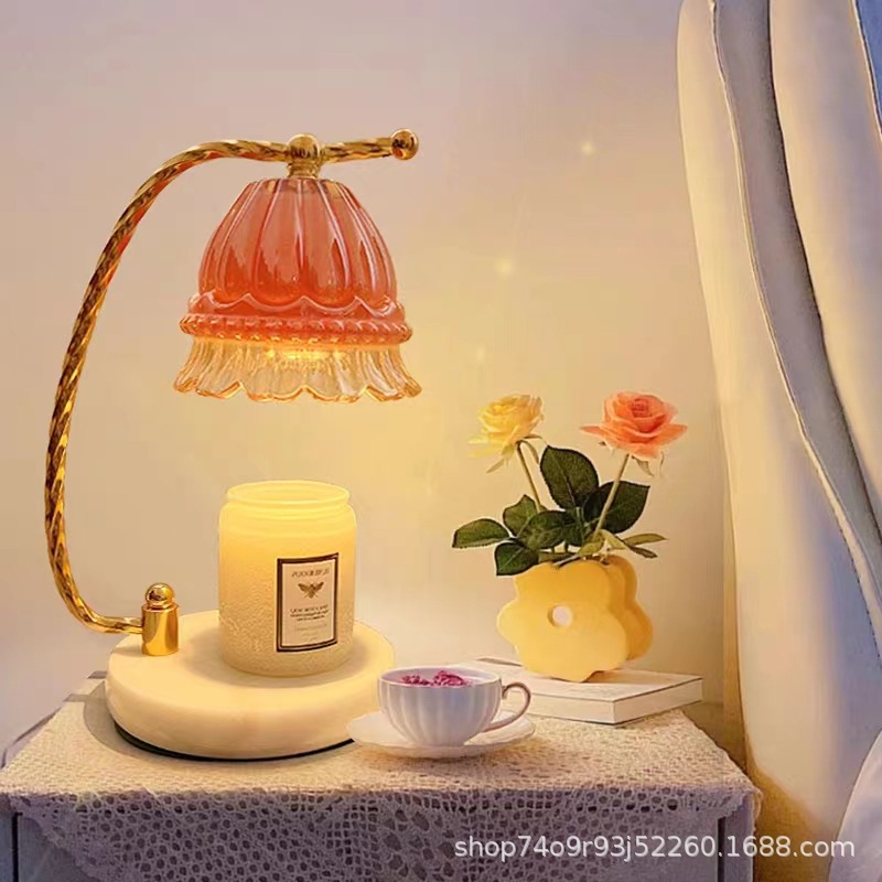 Nordic Melt Wax Lamp Light Luxury Melt Candle Lamp Lamp Bedroom Ins Girl Bedside Lamp Romantic Net Red Aromatherapy Candle Lamp Specification drawing