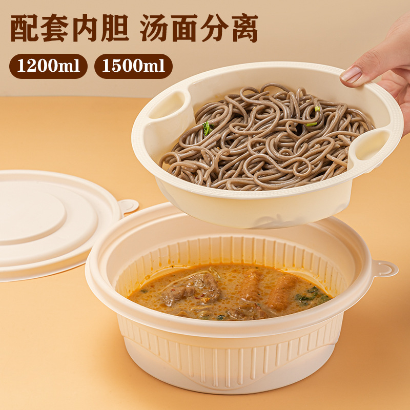 饭盒/饭盒学生2025可爱/卡皮巴拉便当盒/餐盘/密封保鲜盒玻璃细节图