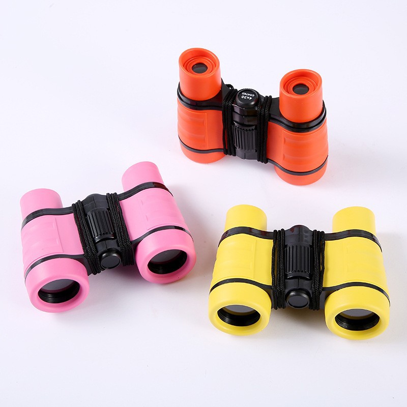 New 4X30 children's source supply student binoculars High-definition high-power binoculars student binoculars teaching Specification image