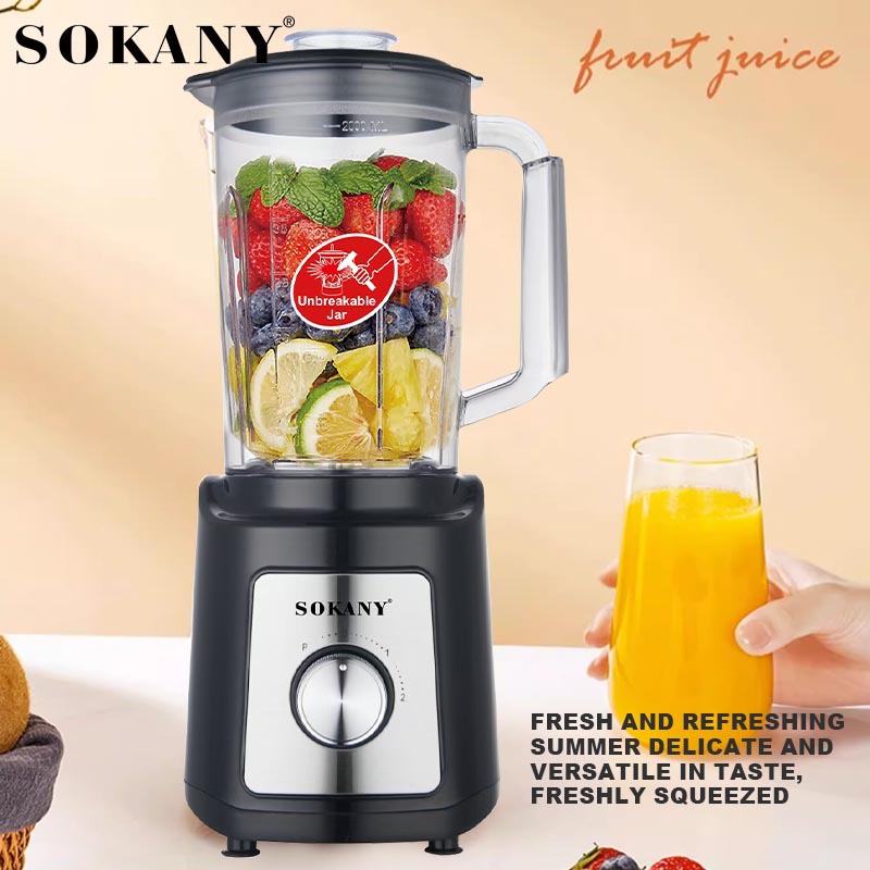 Export SOKANY03067 juicer, home 2-in-1 bean grinder, ice crusher, Blender details Picture
