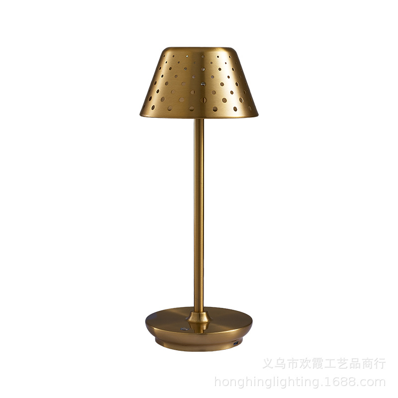 led charging bar table lamp, retro atmosphere light, KTV restaurant bar table light, bar atmosphere night light Item Picture