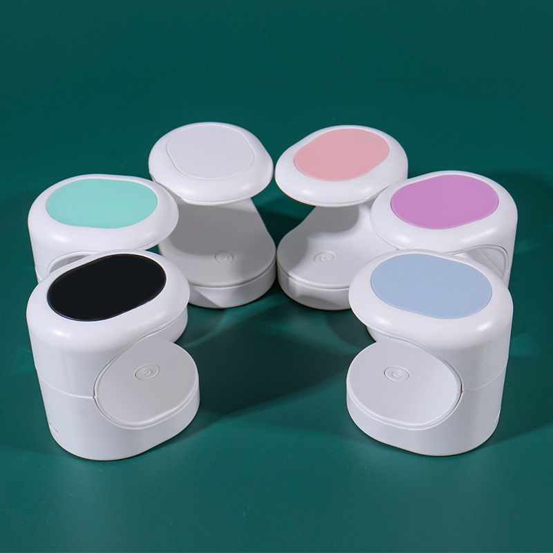 Portable factory direct sales nail care mini nail plate light therapy machine, eggshell lamp, USB nail polish baking lamp, no blackening hands Specification image