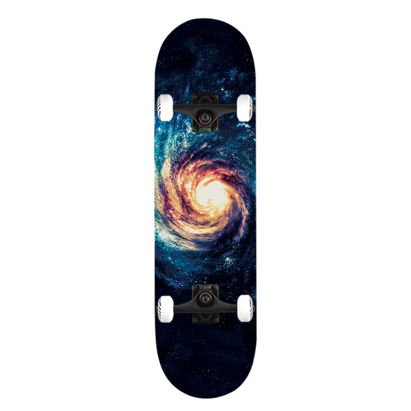 Distribution Fashion Skateboarding Beginner Kids Teen Double Warp Maple Four-Wheel Scooters Adult Boys & Girls Skateboards Item Picture