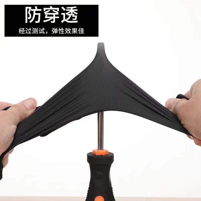 100 disposable black composite nitrile gloves nitrile black pink factory wholesale protection butyronitrile labor insurance details Picture