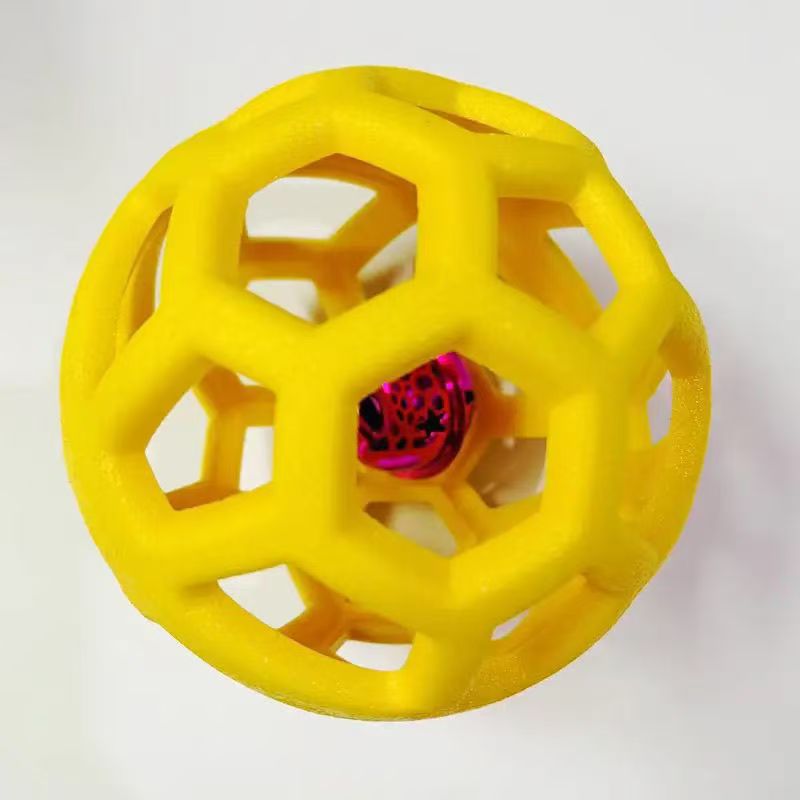 Pet dog vocal toys, educational and entertaining gadgets, leaky food balls, tooth-grinding and biting Shiba Inu supplies, dog training toy balls Specification image