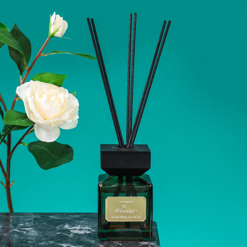 Non-Fire Aromatherapy Set Gift Hotel Indoor Fragrance Wood Cover Aromatherapy Cane Non-Fire Perfume Essential Oil Spot Wholesale details Picture
