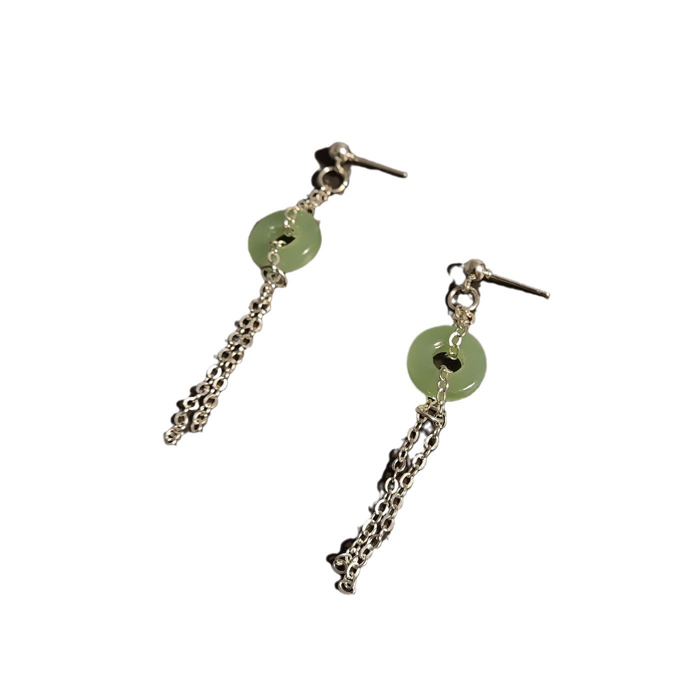 Classical earrings, Chinese-style earpiercless ear clips, Hanfu accessories, versatile new Chinese-style earrings, cool Chinese-style earrings Item Picture