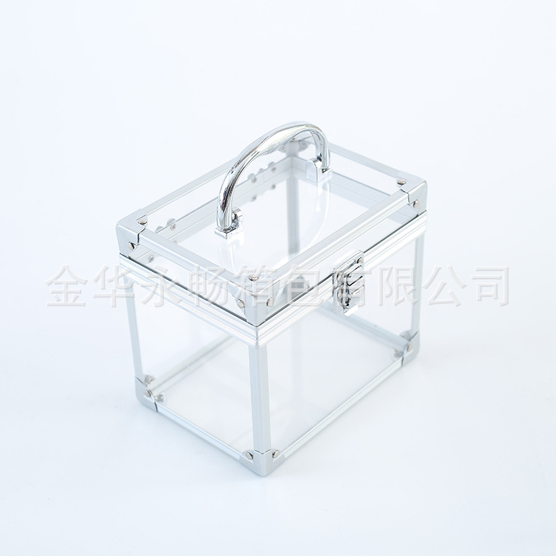 透明亚克力化/美容美甲纹绣/大容量手提收产品图