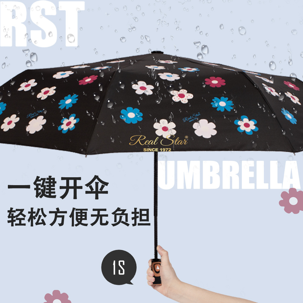 防晒伞/雨伞/透明雨伞/雨伞黑色/雨伞太阳伞产品图