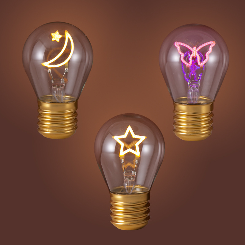 Edison's creative LED rechargeable bulbs, colorful and fun decorations, fashionable atmosphere, DIY, grand and high-end colors Application Scenario