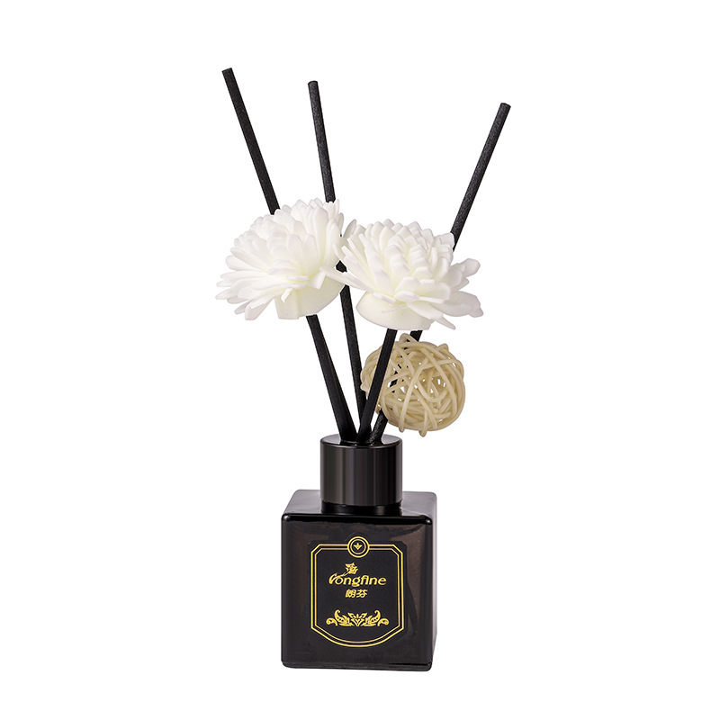 Black Home Fire Free Aromatherapy Diffuser Hotel Toilet Toilet Deodorant Air Fresh Rattan Aromatherapy Decoration Item Picture