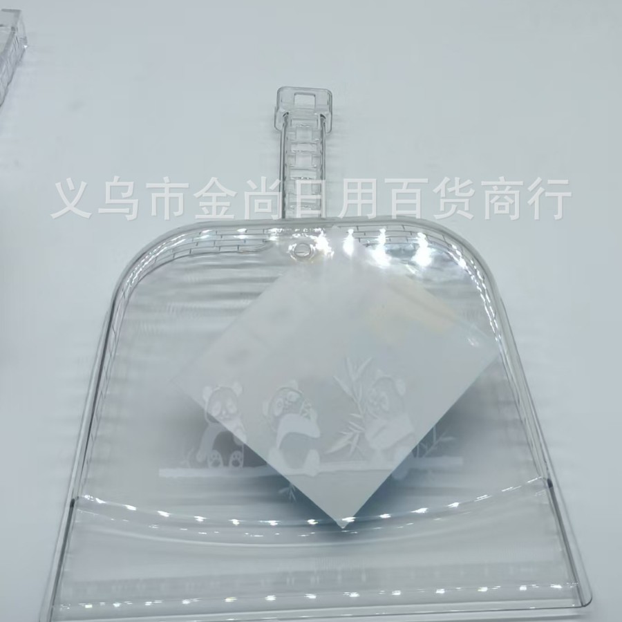 High-end transparent bed brush cover, bedroom bed cleaning, living room sofa cleaning, brush and dustpan wholesale Specification drawing