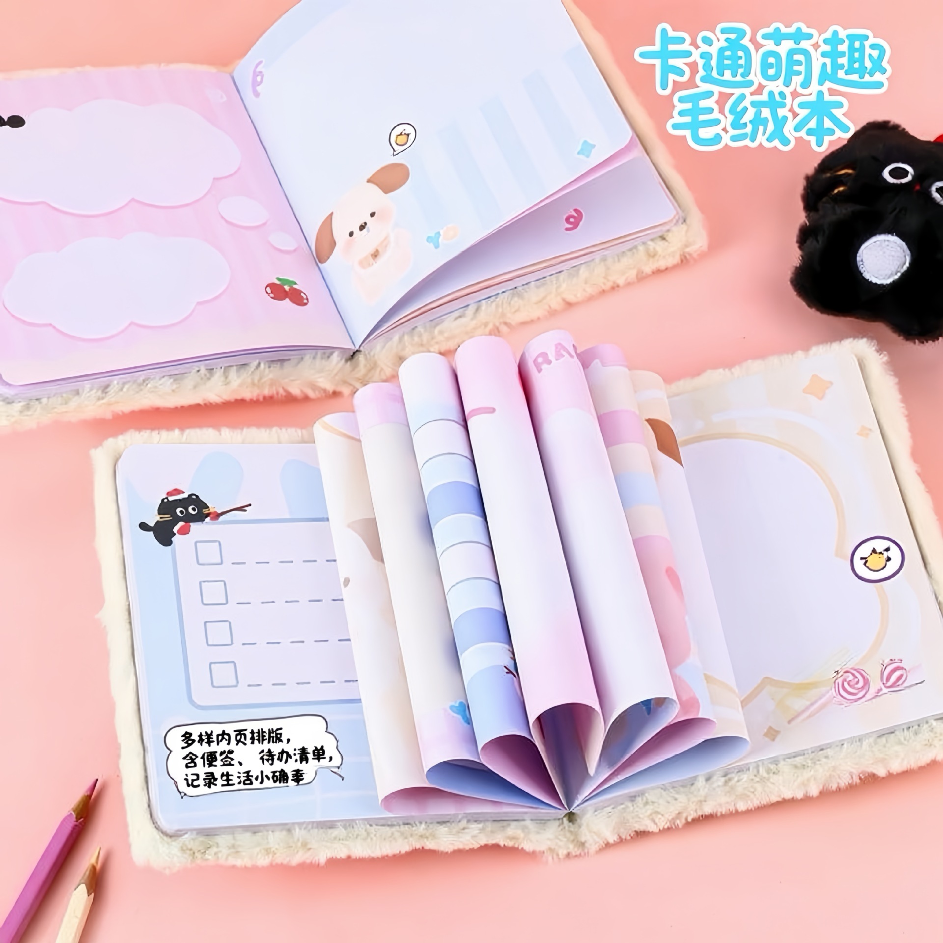 本子/笔记本/国外学生本子/高端笔记本定制/记事本细节图