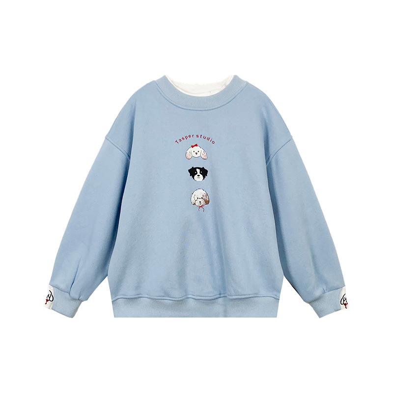 童装女童短袖韩版/童装/童装女童短/大童秋冬季卫衣/男童秋冬季保暖套装白底实物图