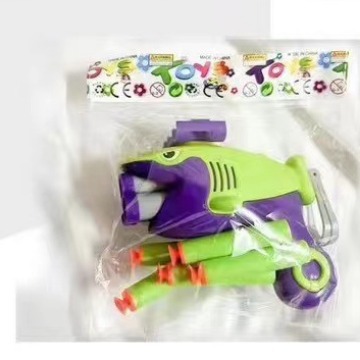 Tiktok Radish Shark toy gun Children's toy 3D mini space pistol Male girl Soft shot Soft shot gun Radish Shark Soft shot gun Radish Shark toy full figure