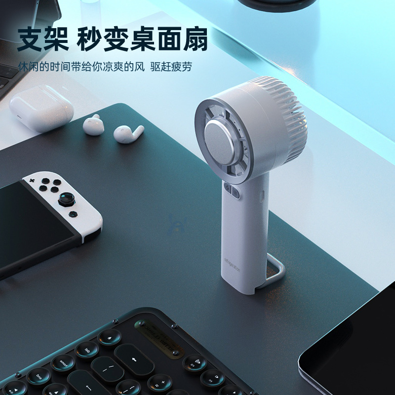 Ultra-high-speed mini fan for powerful cooling, handheld semiconductor mini portable usb charging, strong wind force small electric fan details Picture
