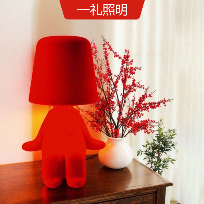 Factory direct supply of home decoration items, light luxury TV cabinet, living room entrance hall, new home decoration atmosphere, night light Application Scenario
