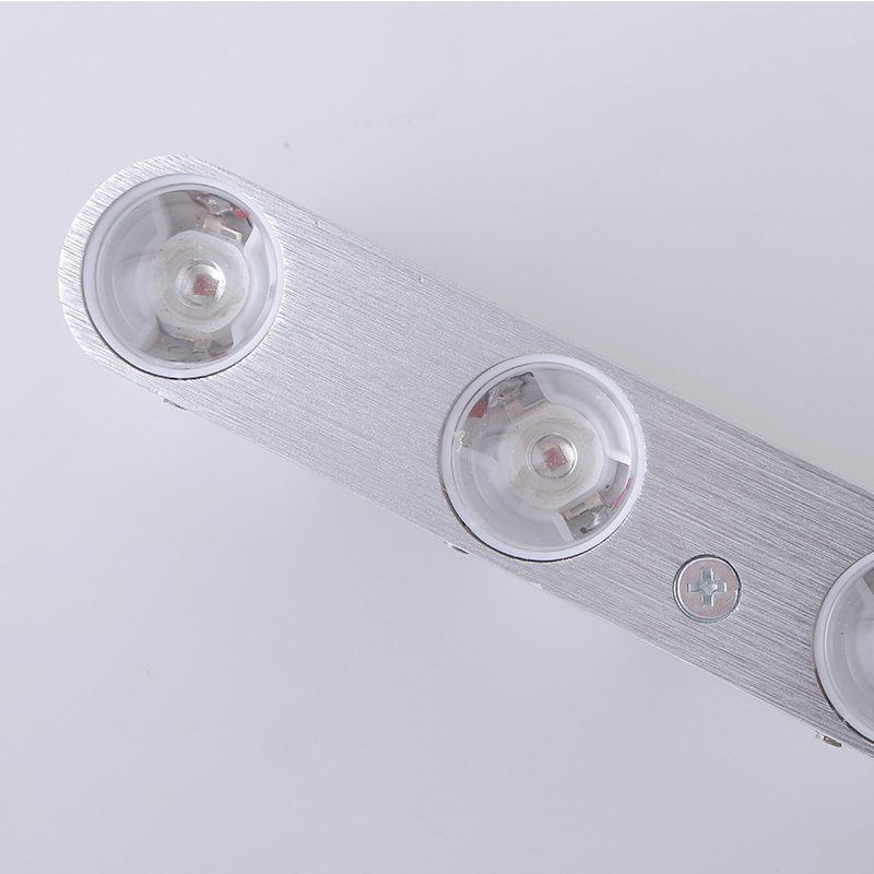 LED8w rectangular wall lamp, creative aluminum material lamp, corridor and passageway lamp, club, bar, ktv background wall decorative lamp Specification image