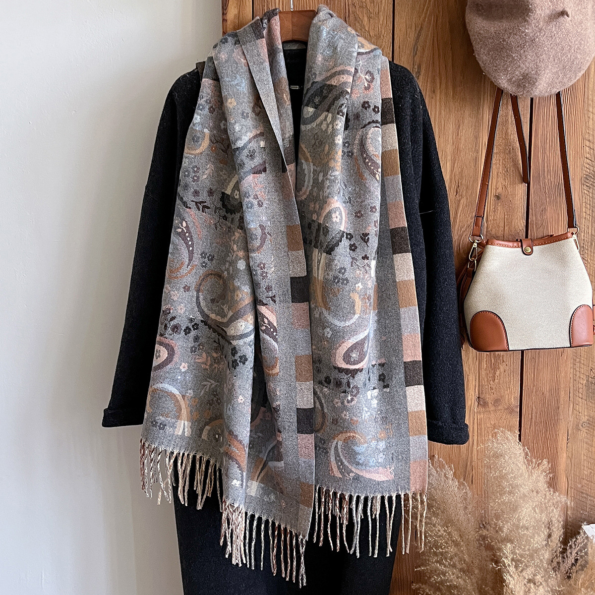 披肩/亮片披肩/礼服披肩/Scarf/仿兔毛外套产品图