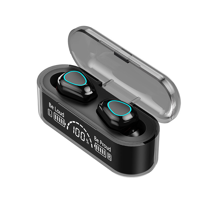 F9新款私模跨境电商双耳数显tws带充电宝功能5.0蓝牙耳机详情图5