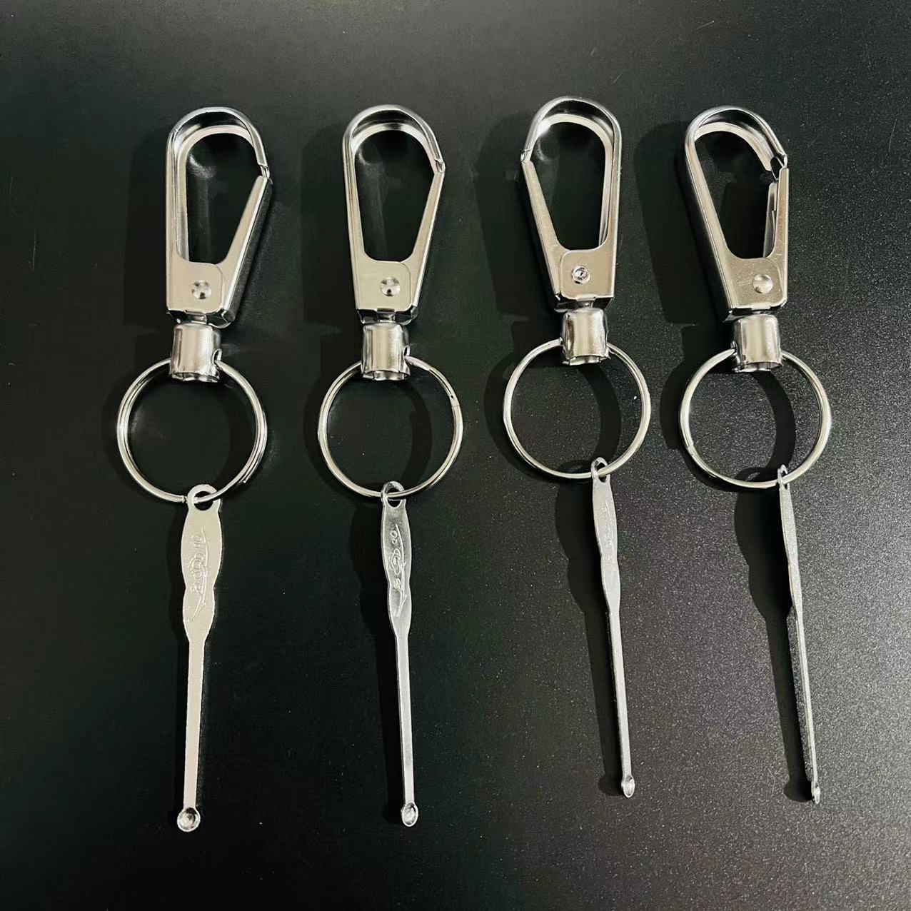 【 Office Entrance 】461-1A key chains 200 yuan per pack 3200 yuan per piece Ear spoons 2 sets of key chains Portable key chains 1 yuan wholesale supply Specification image