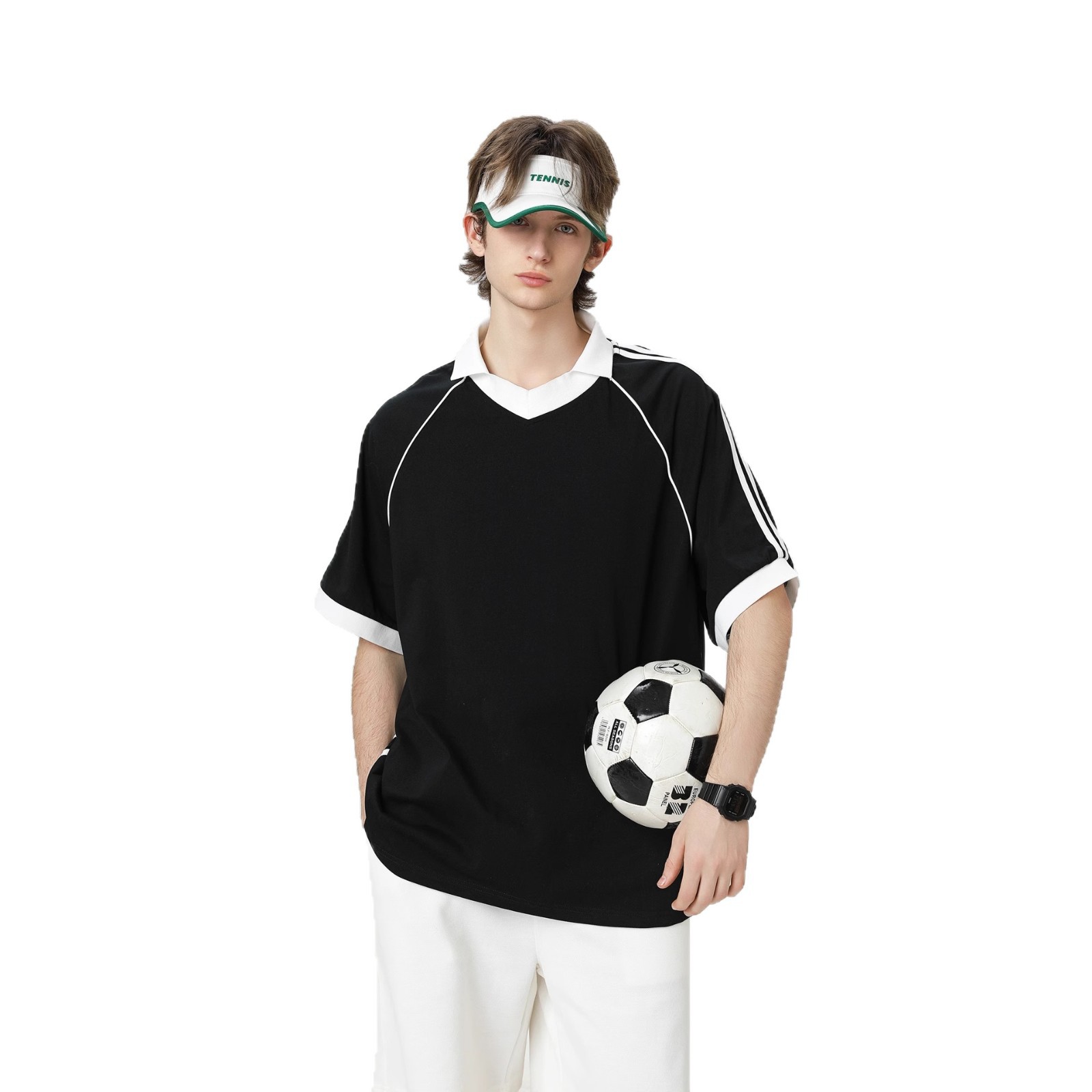 T恤/短袖/Tshirt/尾货/短袖男白底实物图