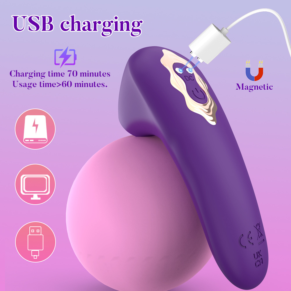 10-frequency handheld mini massage toy, rechargeable silicone masturbator, adult sex toy Application Scenario