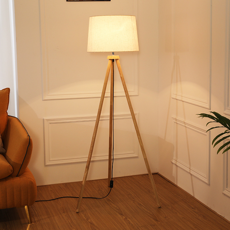 Xiangyu Led hotel apartment decoration popular simple European and American floor lamps, bedroom living room, dining room and study floor lamps details Picture