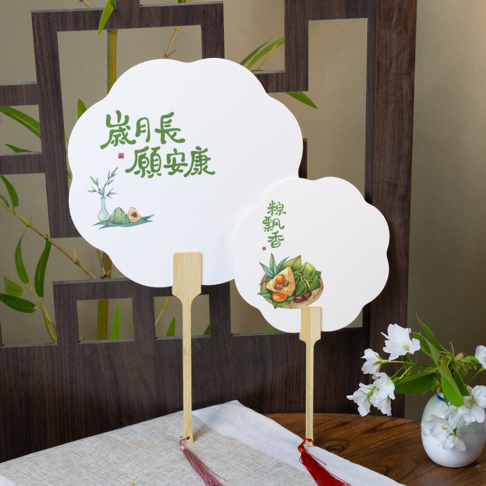 扇子/折扇/折叠扇/团扇/扇子女夏季中国风细节图