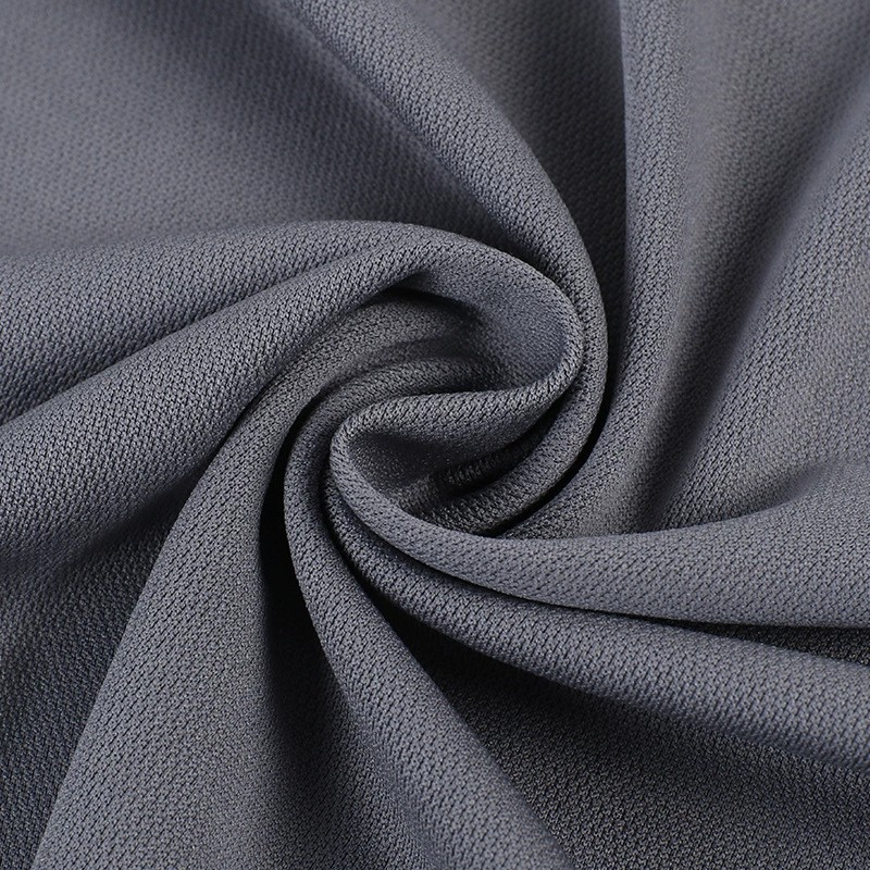 Fine Mesh Knitted Fabric Fine Bird's Eye Cloth 150G Moisture Wicking Sweat Basketball Wear Sportswear Spot Factory details Picture