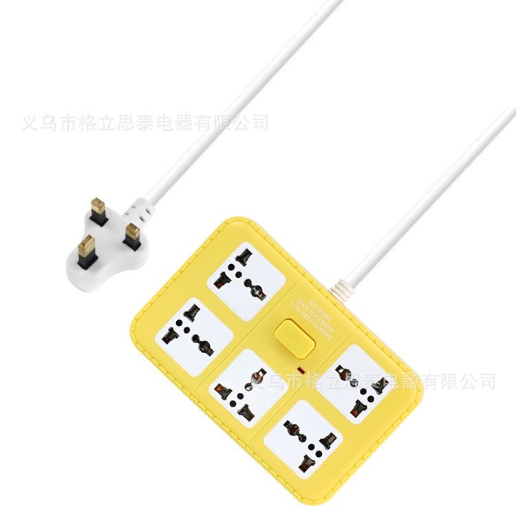 Export independent switch socket multifunctional extension wire terminal board with wire universal hole power supply