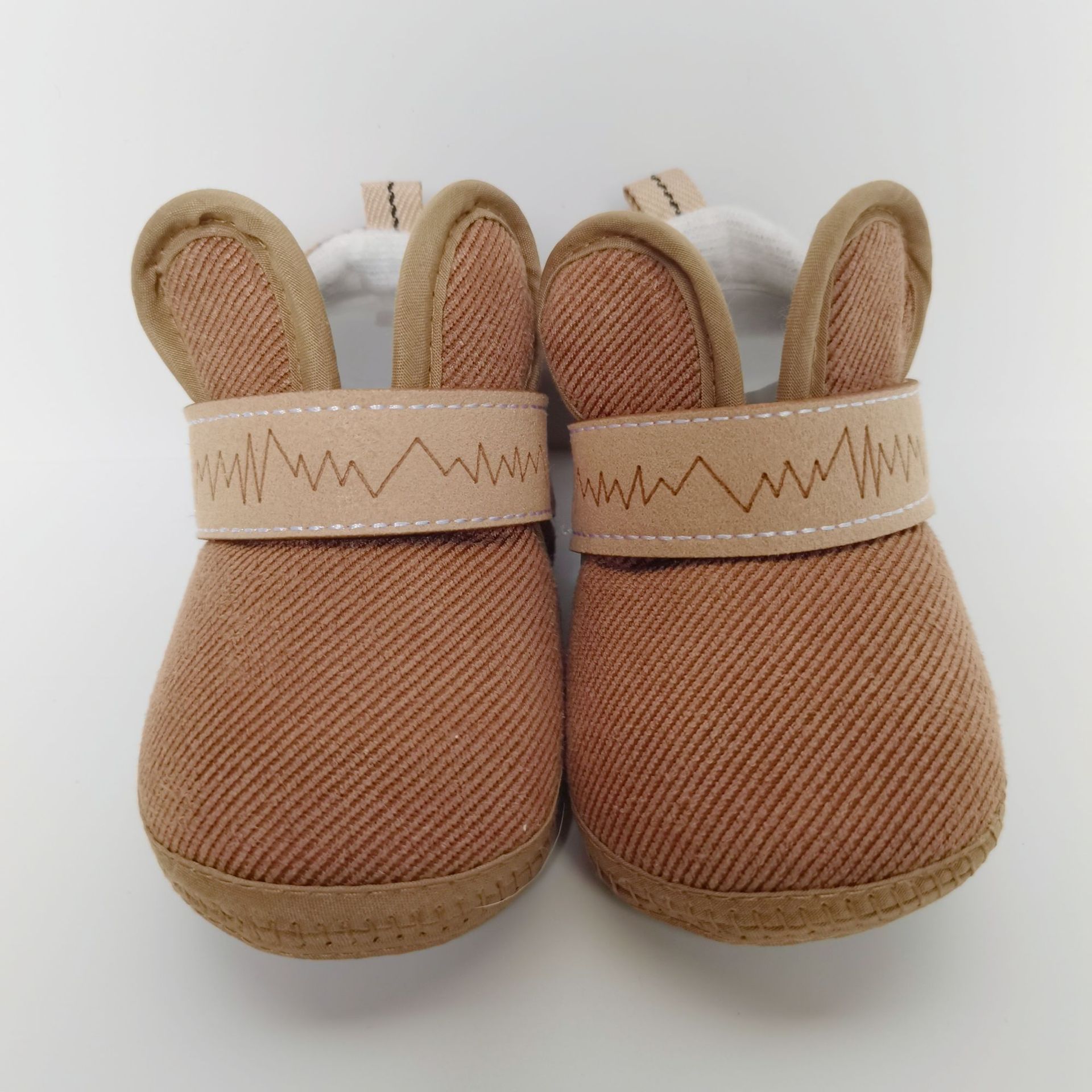 Autumn and winter baby ankle boots, men's cotton shoes, walking shoes, soft-soled shoes, newborn baby shoes, women's 0-6 to September months, fleece and thickened Specification image