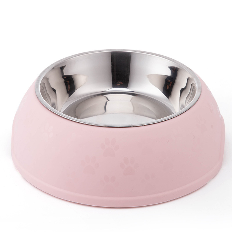 Pet bowl Durable drop resistant stainless steel Pet dog bowl Knock over large capacity cat food bowl Pet stainless steel bowl Item Picture