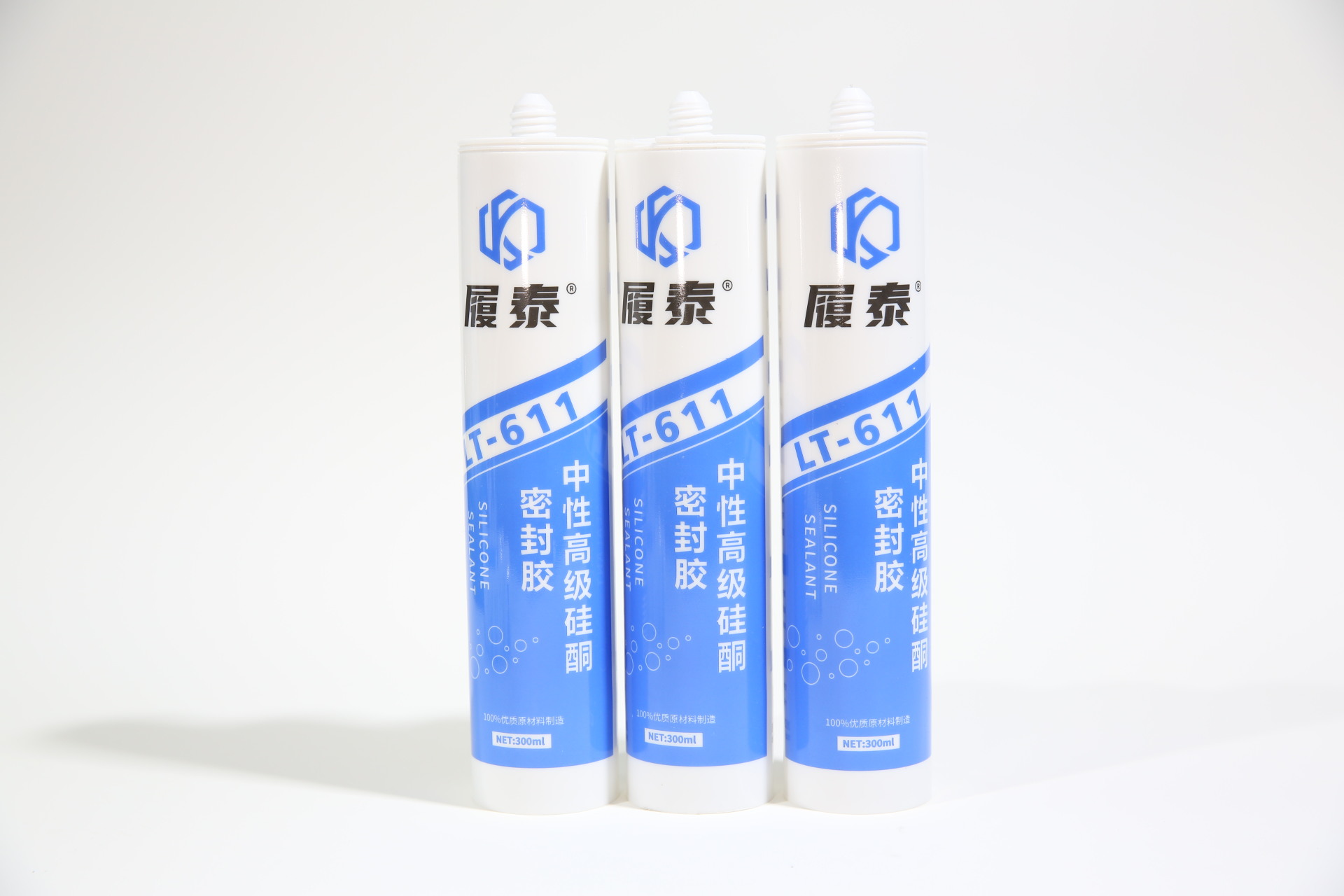 LT-611中性高级硅酮密封胶固化短高强度填缝无腐蚀玻璃瓷砖耐候胶