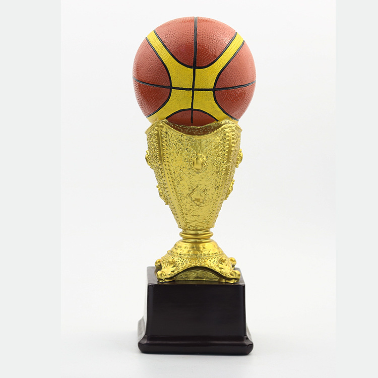 万源欣 篮球比赛物树脂工艺品摆件 跨境直供厂家支持定制可印Logo详情图3