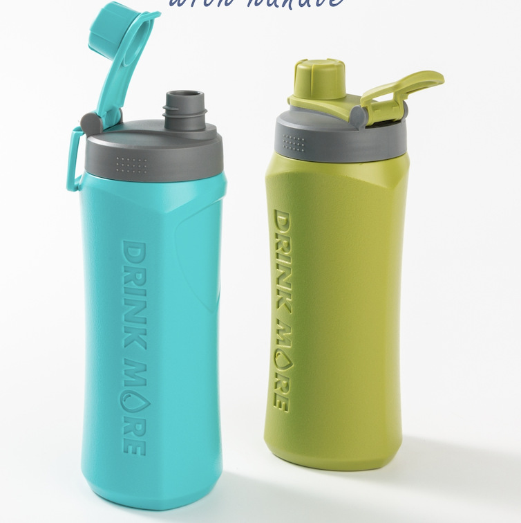 A318Viassin summer large capacity student plastic cup outdoor portable fitness sports kettle factory direct sales Specification drawing