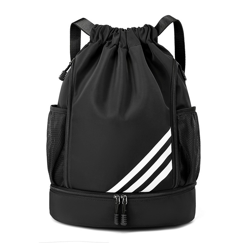 Bolsa de entrenamiento de baloncesto de gran capacidad mochila de hombro yoga fitness bolsa de deportes al aire libre bolsa de cuerda bolsa de cordón details Picture