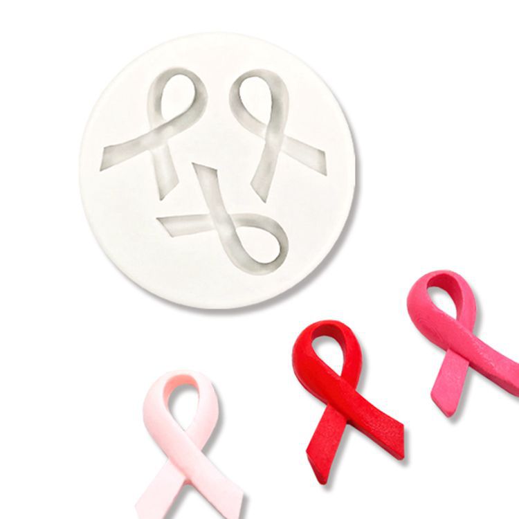 Ribbon Knot Cake Decoration Chocolate Baking Diy Silicone Mold Bow Cookie Homemade Fondant Mold Item Picture