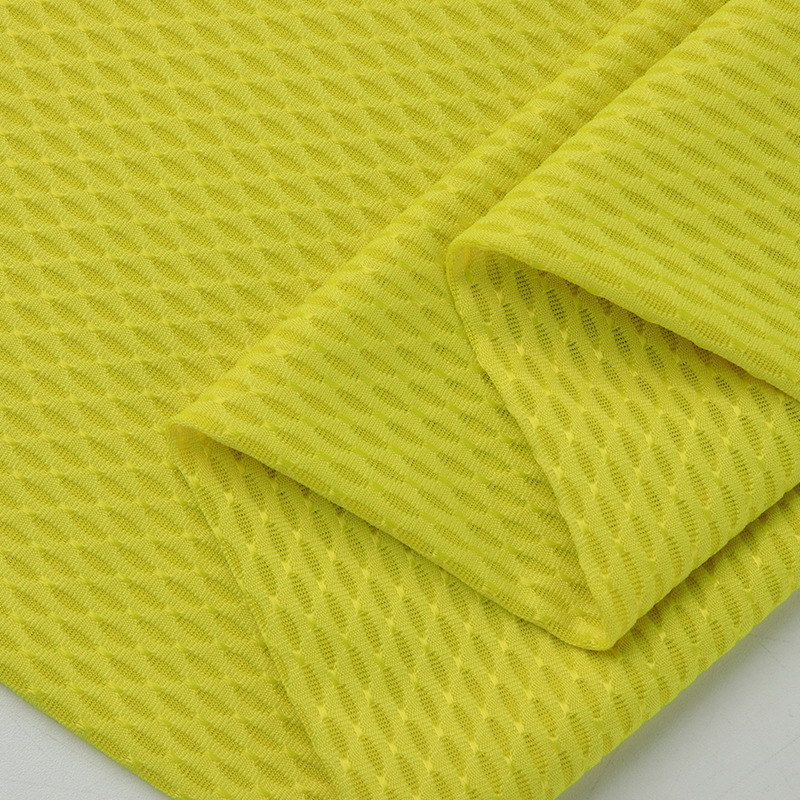 网纱布匹微弹/运动服饰/布料儿童韩版/网格片塑料/门牌号定制产品图