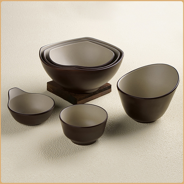 Porcelain-like bowls, ramen bowls, melamine bowls, tableware, beef soup and noodle bowls, commercial spicy hot pot large bowls, plastic bowls specially designed for noodle restaurants