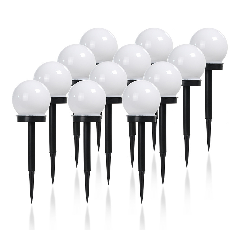 Round ball-shaped lawn lights, Chinese-style simple waterproof lighting, courtyard lights, garden roadside, villa lawn outdoor lights Application Scenario