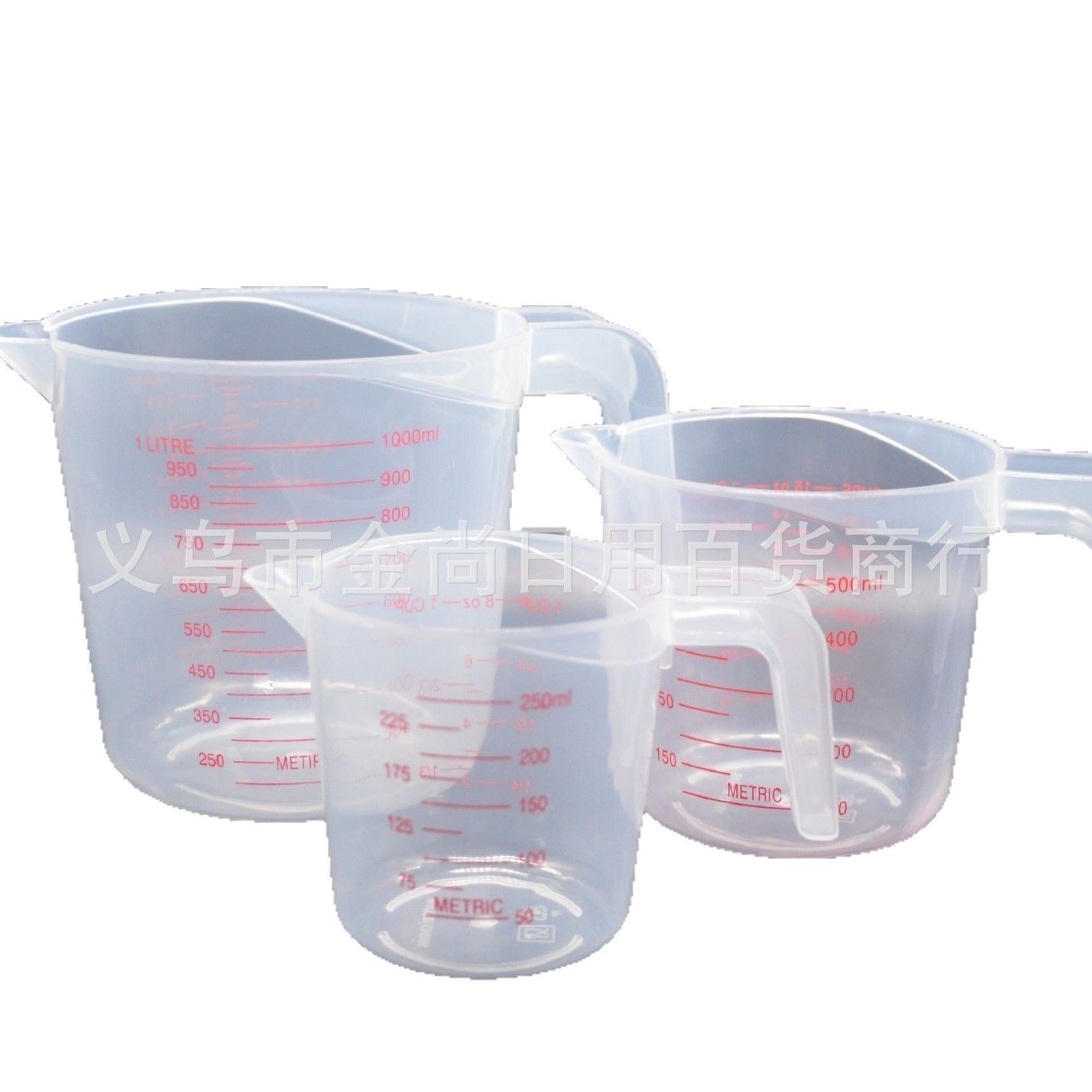 Multi-capacity optional measuring cups, kitchen baking measuring tools, measuring plastic measuring cups, high transparency with graduated cups Item Picture