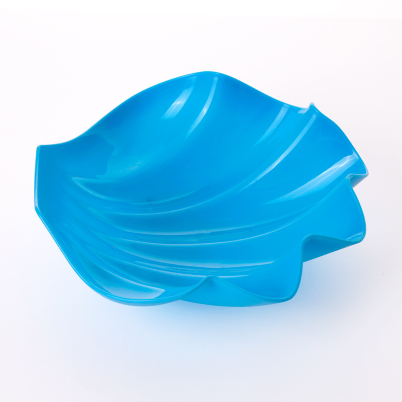 European creative fruit plate shell fruit and vegetable plate plastic fruit plate dried fruit snack plate Shangya Plastic Factory
