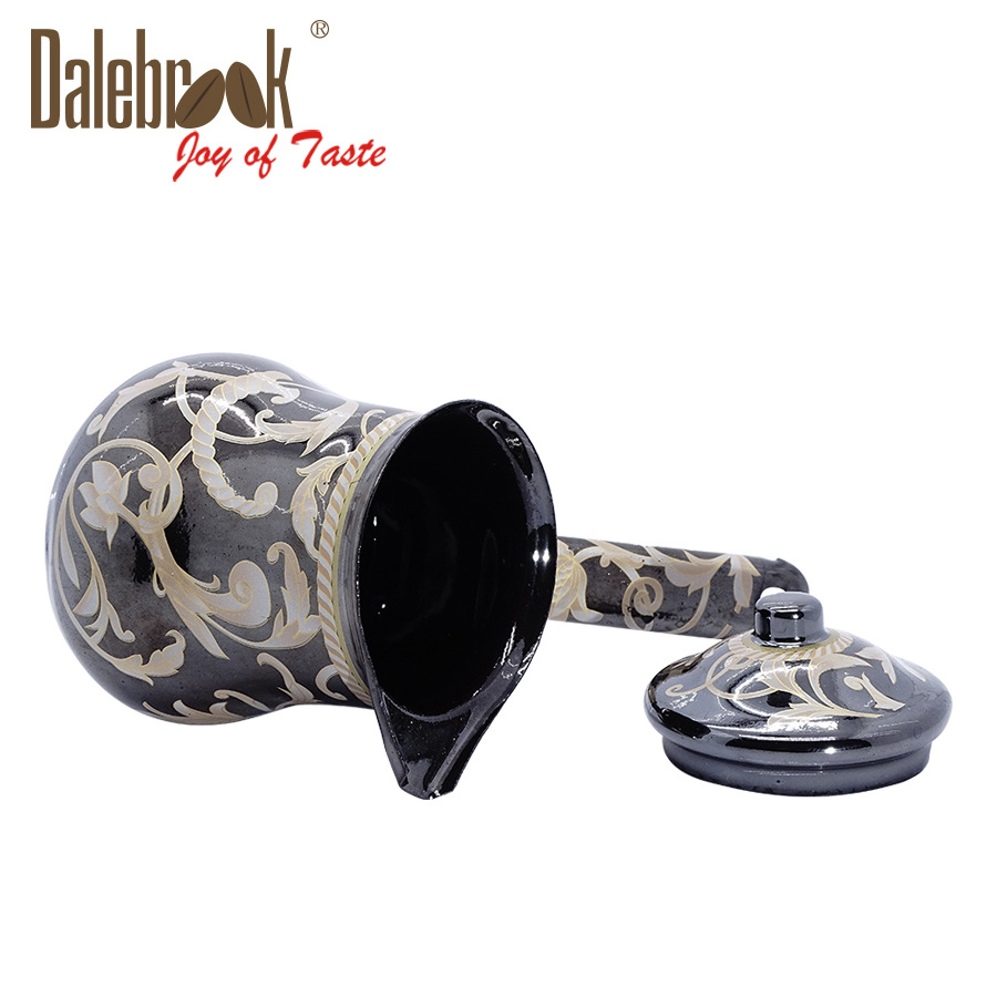 Dalebrook Coffee Cup Plastic Electric Stirring Cup 3-Piece Set With Lid Hand Coffee Pot Set Coffee Utensils details Picture